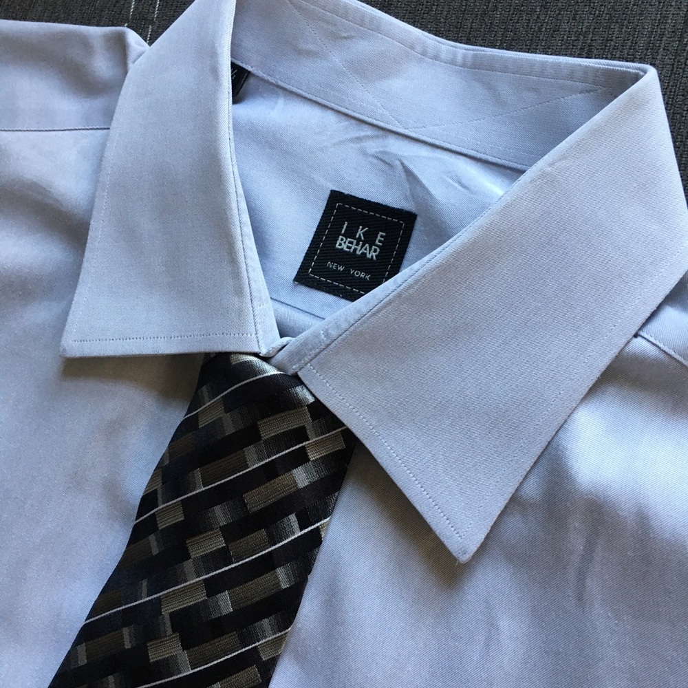 IKE BEHAR button shirt